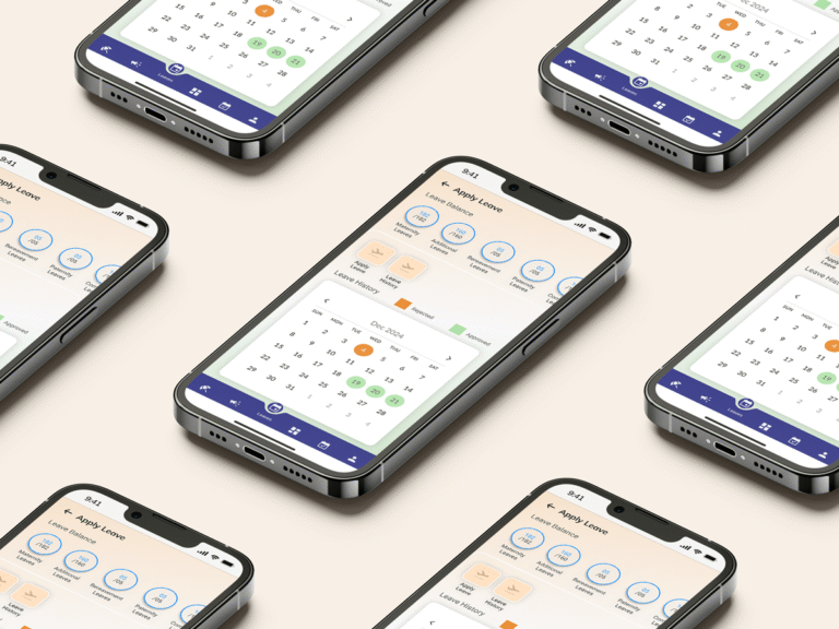 Bharatpayroll HRMS mobile app UI/UX redesign case study — Bhongir Sawarkar, Hyderabad
