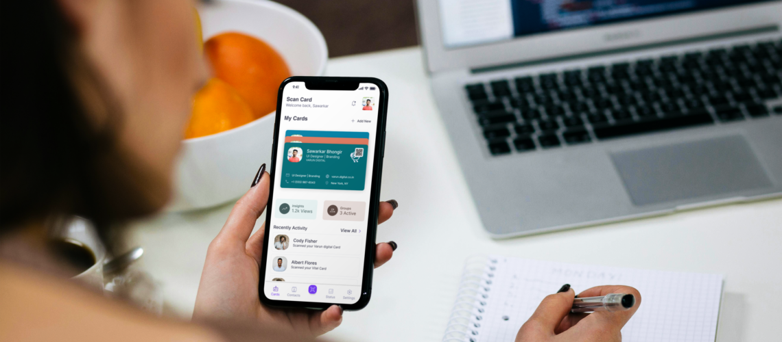 Digital Business Card App: Scan, Save & Share Contacts Smarter